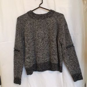 Grey Cropped sweater